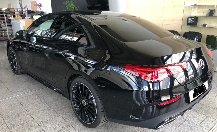 Mercedes Benz CLA 200 MY 2021 Cosmos Noir – Finition Métallique  (10121) (621.000,00 MAD)