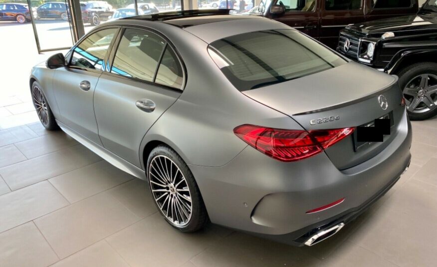 Mercedes Benz C 220d Designo Gris Selenite Magno Mat MON 2021 (10119) (910.000,00 MAD)