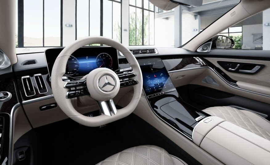 Mercedes Benz S 500 MON 2021 Noir Onyx Finition Cuir Souple Semi Aniline Beige (815) (10150) (2.698.000,00 MAD)