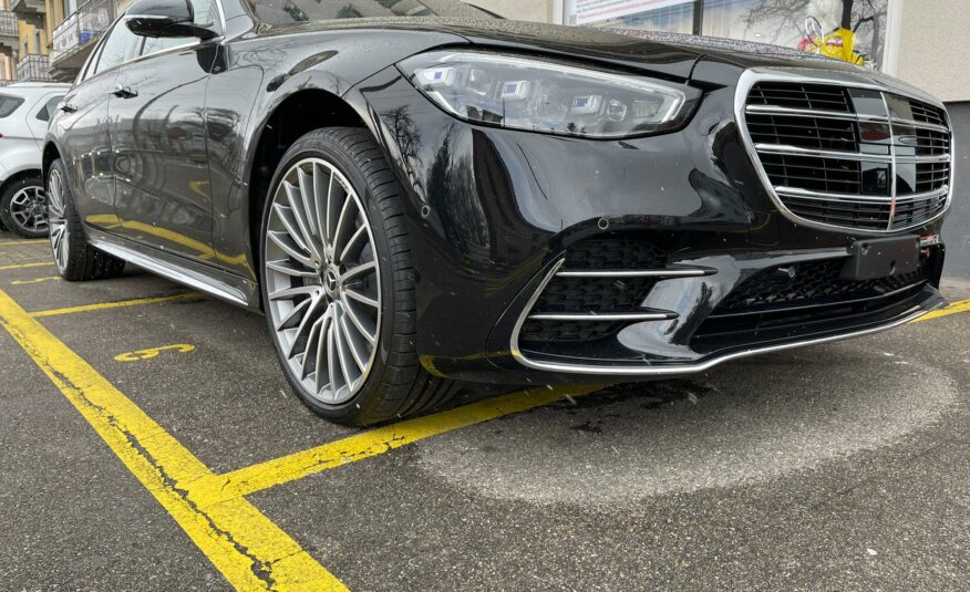 Mercedes Benz S 450 Noir  Obsidienne  Métallisé / Cuir  Rouge  Luxe MON 2022 (10214) (2.558.000,00 MAD)
