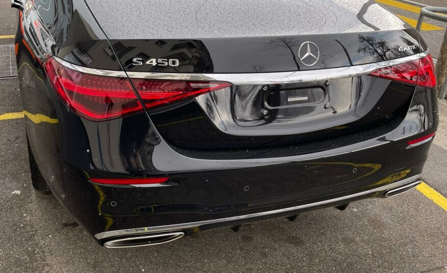 Mercedes Benz S 450 Noir  Obsidienne  Métallisé / Cuir  Rouge  Luxe MON 2022 (10214) (2.558.000,00 MAD)