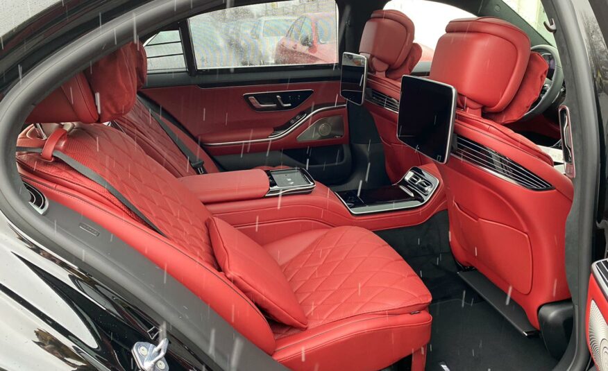 Mercedes Benz S 500 AMG Cuir Noir Obsidienne Longue Exclusif – Rouge (507) MON 2022 (10216) (2.629.000,00 MAD)