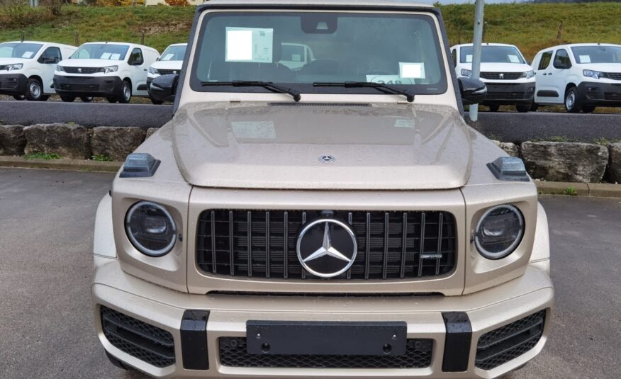 Mercedes Benz G 63 AMG Beige Travertin-Finition Metallique (693) Sieges En Cuir Nappa Unique Rouge Bengal (927) MON 2022 (10199) (4.157.000,00 MAD)