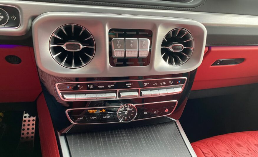 Mercedes Benz G 63 AMG Bleu Mystique Brillant Plein Cuir Rouge Noir MON 2022 (10198) (4.193.000,00 MAD)