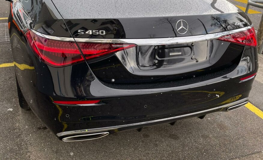 Mercedes Benz S 450 Noir  Obsidienne  Métallisé / Cuir  Rouge  Luxe MON 2022 (10214) (2.558.000,00 MAD)