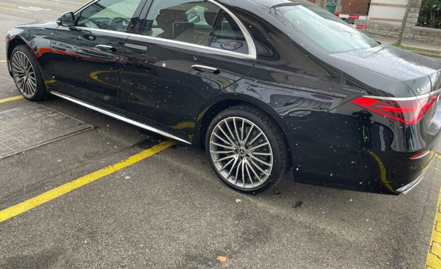 Mercedes Benz S 450 Noir  Obsidienne  Métallisé / Cuir  Rouge  Luxe MON 2022 (10214) (2.558.000,00 MAD)