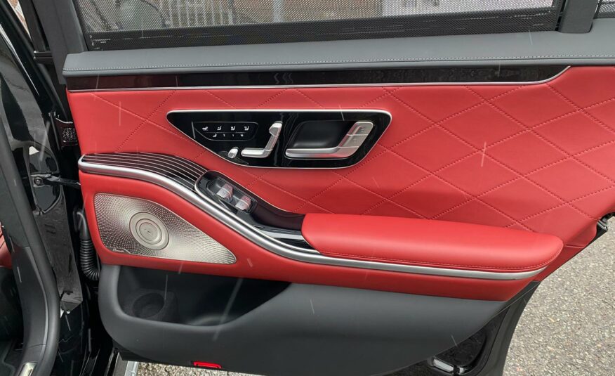Mercedes Benz S 500 AMG Cuir Noir Obsidienne Longue Exclusif – Rouge (507) MON 2022 (10216) (2.629.000,00 MAD)
