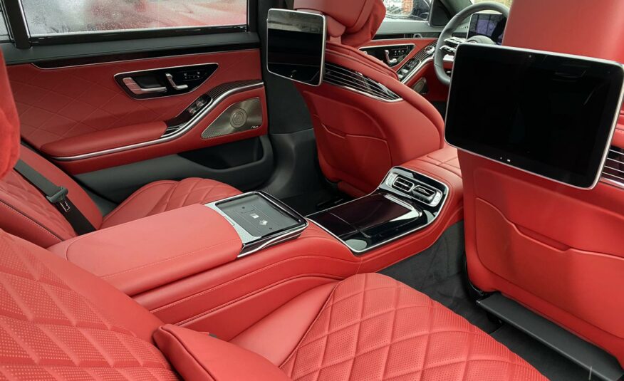 Mercedes Benz S 500 AMG Cuir Noir Obsidienne Longue Exclusif – Rouge (507) MON 2022 (10216) (2.629.000,00 MAD)
