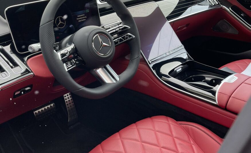 Mercedes Benz S 450 Noir  Obsidienne  Métallisé / Cuir  Rouge  Luxe MON 2022 (10214) (2.558.000,00 MAD)