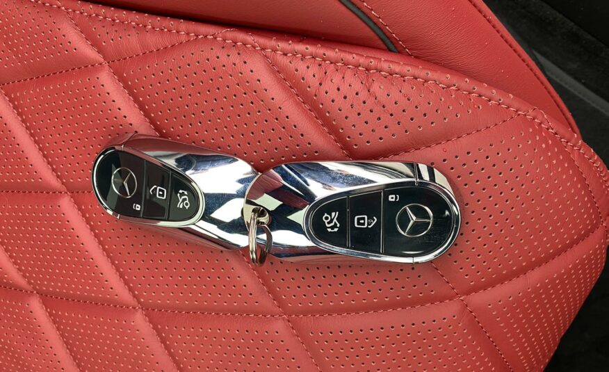 Mercedes Benz S 500 AMG Cuir Noir Obsidienne Longue Exclusif – Rouge (507) MON 2022 (10216) (2.629.000,00 MAD)