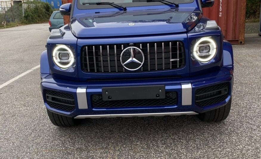 Mercedes Benz G 63 AMG Bleu Mystique Brillant Plein Cuir Rouge Noir MON 2022 (10198) (4.193.000,00 MAD)
