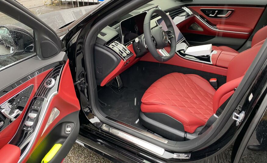 Mercedes Benz S 500 AMG Cuir Noir Obsidienne Longue Exclusif – Rouge (507) MON 2022 (10216) (2.629.000,00 MAD)
