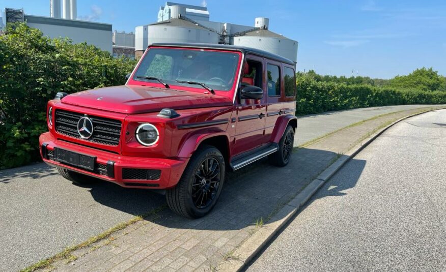 Mercedes Benz G 500 Designo Hyacinth Cuir Rouge Noir MON 2022 (10210) (2.558.000,00 MAD)