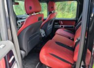 Mercedes Benz G 63 Noir Obsidienne Metal (197) Cuir Nappa Semi Aniline Rouge MON 2022 (10187) (4.193.000,00 MAD)