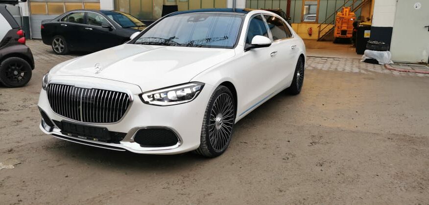 Mercedes Benz S 580 Maybach Diamond Blanc – Finition Metallique (799)  MON 2022 (10169) (3.997.000,00 MAD)