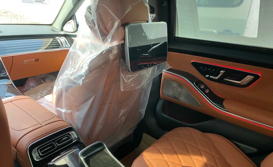 Mercedes Benz S 580 Longue Diamand Blanc Marron Noir MON 2022 (10188) (2.558.000,00 MAD)