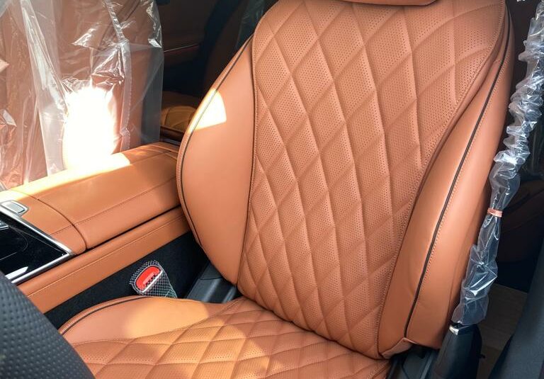 Mercedes Benz S 580 Longue Diamand Blanc Marron Noir MON 2022 (10188) (2.558.000,00 MAD)