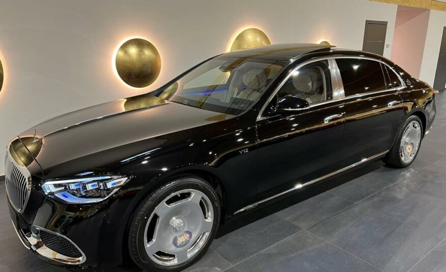 Mercedes Benz  S 680 Longue Noir Obsidienne (197) Beige Exclusif (515) MON 2022 (10171) (4.903.000,00 MAD)